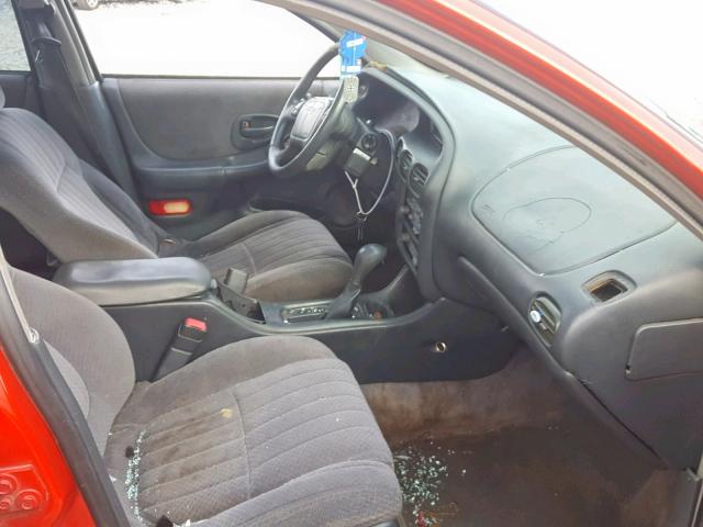 1G2WP52K1YF185349 - 2000 PONTIAC GRAND PRIX RED photo 5