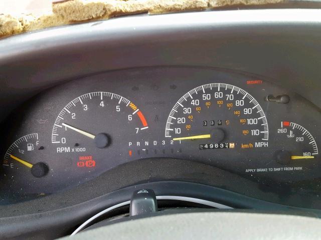 1G2WP52K1YF185349 - 2000 PONTIAC GRAND PRIX RED photo 8