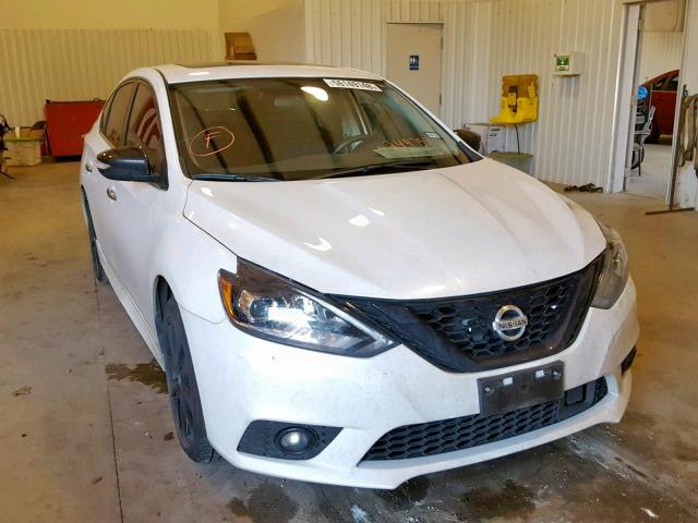 3N1CB7AP3JY249754 - 2018 NISSAN SENTRA SR WHITE photo 1