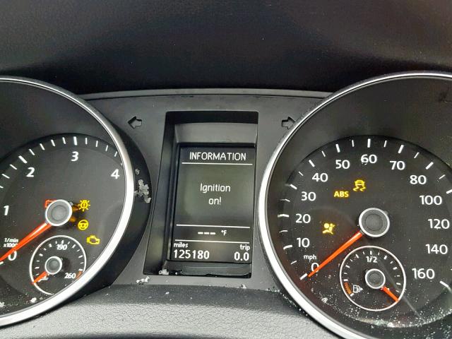 WVWMM7AJ1CW318751 - 2012 VOLKSWAGEN GOLF RED photo 8