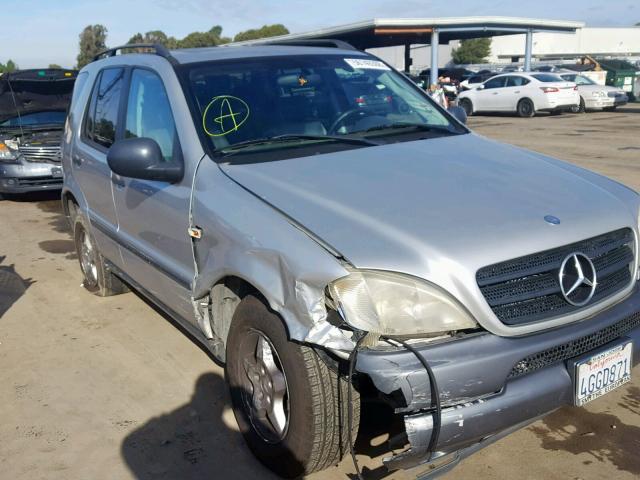 4JGAB54E3XA124166 - 1999 MERCEDES-BENZ ML 320 SILVER photo 1