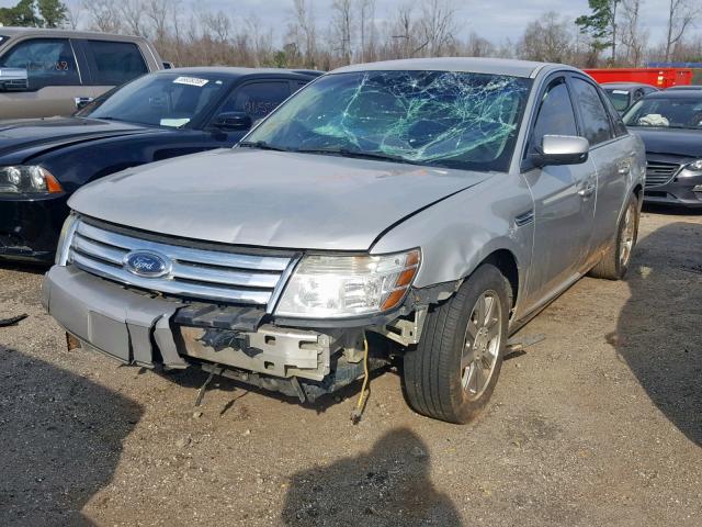 1FAHP24W38G109828 - 2008 FORD TAURUS SEL SILVER photo 2