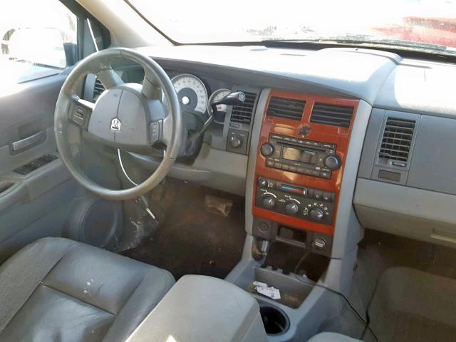 1D4HB48N76F148742 - 2006 DODGE DURANGO SL BLUE photo 9