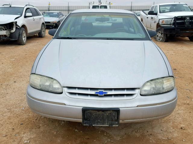 2G1WL52M1S9327247 - 1995 CHEVROLET LUMINA SILVER photo 9