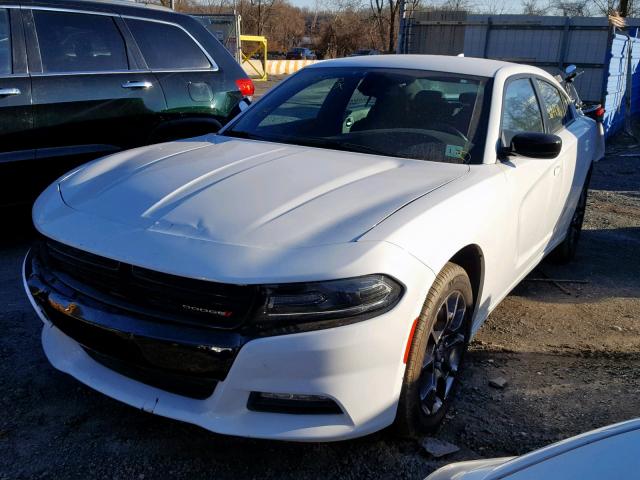 2C3CDXJG8JH174468 - 2018 DODGE CHARGER GT WHITE photo 2