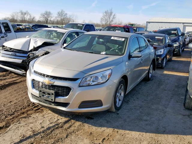 1G11C5SA1GF154022 - 2016 CHEVROLET MALIBU LIM 棕色 照片 2