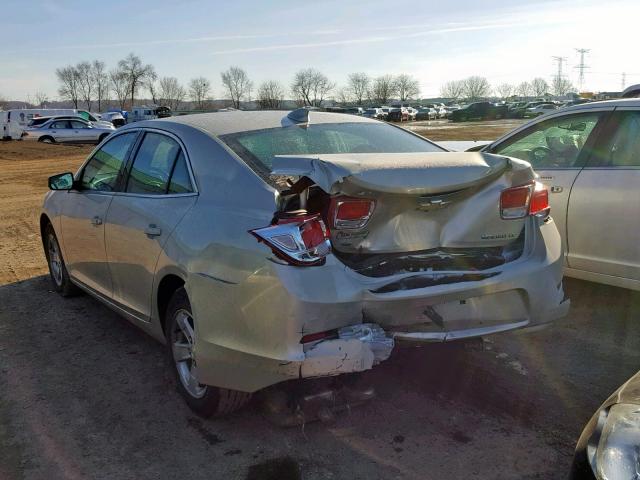 1G11C5SA1GF154022 - 2016 CHEVROLET MALIBU LIM 棕色 照片 3