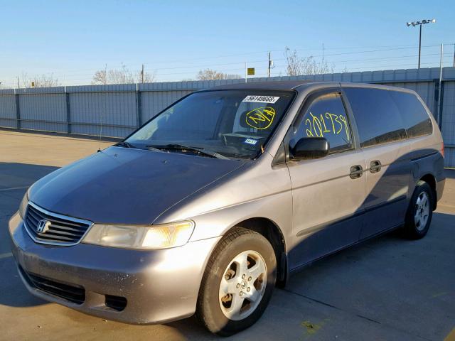 2HKRL1852YH587644 - 2000 HONDA ODYSSEY LX GRAY photo 2