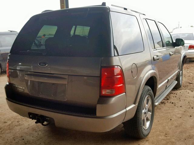 1FMZU65K23UB11201 - 2003 FORD EXPLORER L BROWN photo 4