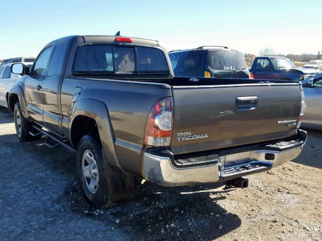 5TFTX4GN6FX039743 - 2015 TOYOTA TACOMA PRE SILVER photo 3