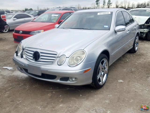 WDBUF65J43A271760 - 2003 MERCEDES-BENZ E 320 GRAY photo 2