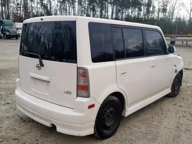 JTLKT324450220478 - 2005 TOYOTA SCION XB 白色 照片 4
