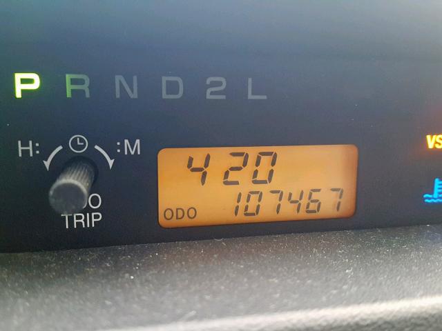 JTLKT324450220478 - 2005 TOYOTA SCION XB 白色 照片 8