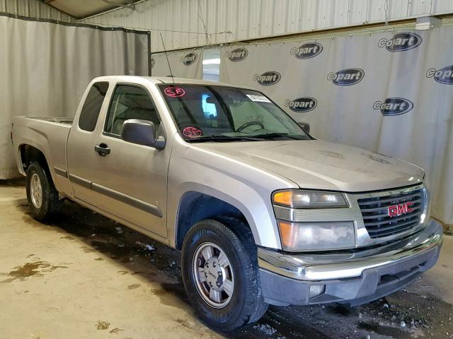 1GTCS199878168320 - 2007 GMC CANYON BEIGE photo 1