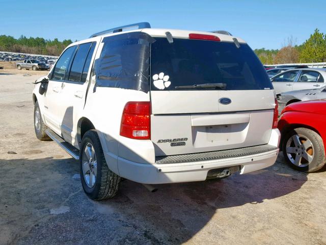 1FMZU65W44ZB03351 - 2004 FORD EXPLORER L WHITE photo 3