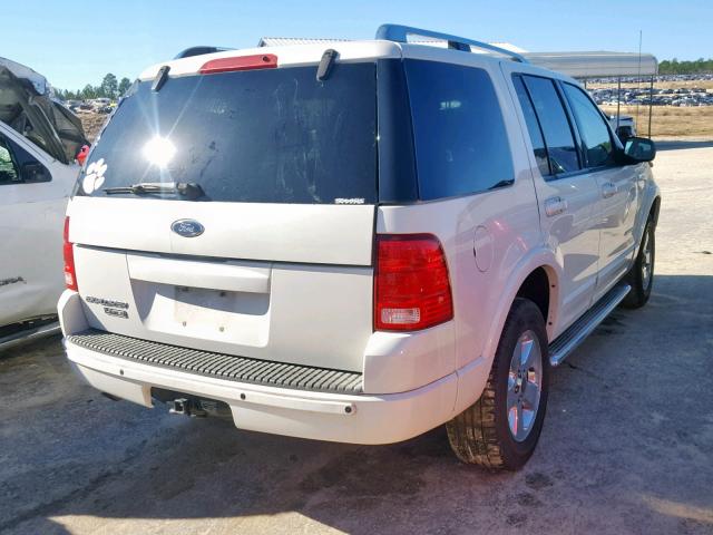 1FMZU65W44ZB03351 - 2004 FORD EXPLORER L WHITE photo 4