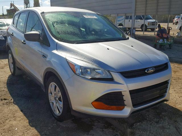 1FMCU0F74FUC01600 - 2015 FORD ESCAPE S SILVER photo 1