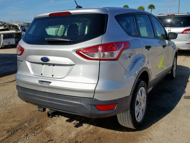 1FMCU0F74FUC01600 - 2015 FORD ESCAPE S SILVER photo 4