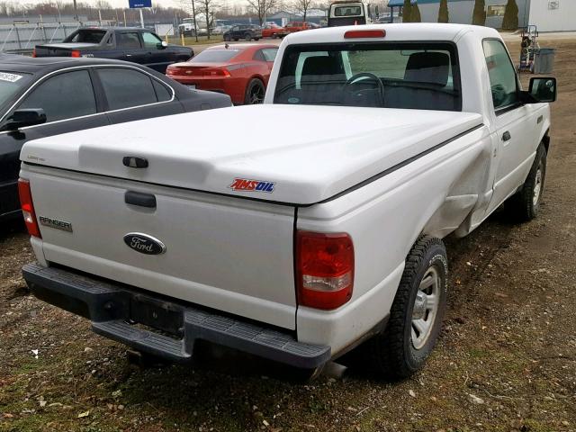 1FTKR1AD3APA38921 - 2010 FORD RANGER WHITE photo 4