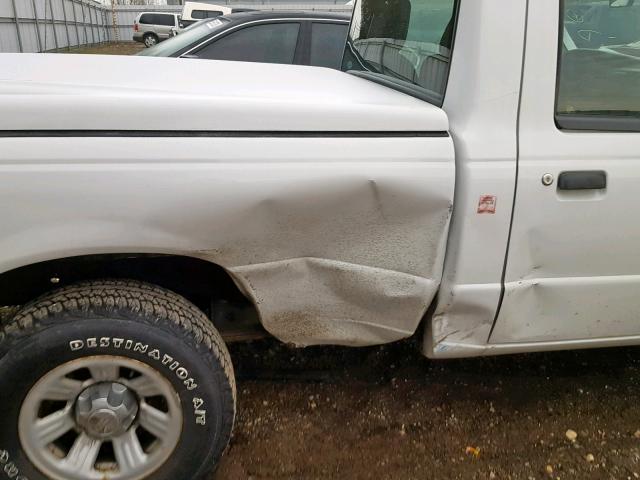 1FTKR1AD3APA38921 - 2010 FORD RANGER WHITE photo 9