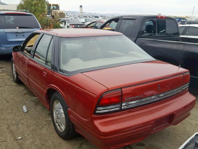 1G3WH52M9SD378944 - 1995 OLDSMOBILE CUTLASS SU RED photo 3