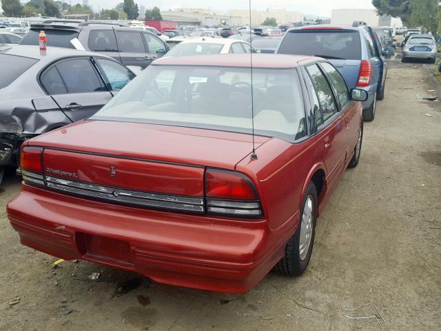 1G3WH52M9SD378944 - 1995 OLDSMOBILE CUTLASS SU RED photo 4