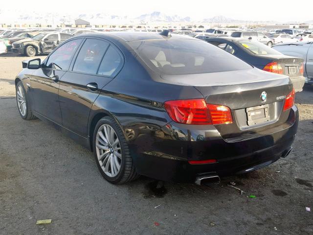 WBAFR9C5XCDV59478 - 2012 BMW 550 I BLACK photo 3