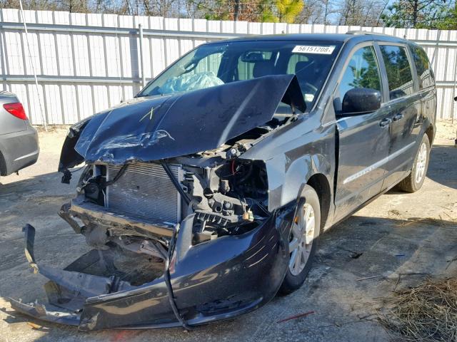 2C4RC1BG4GR230137 - 2016 CHRYSLER TOWN & COU BLACK photo 2