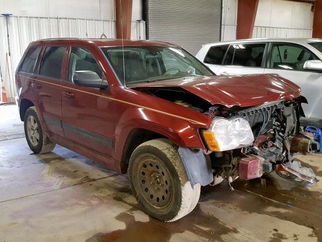 1J8GR48K58C224188 - 2008 JEEP GRAND CHER MAROON photo 1