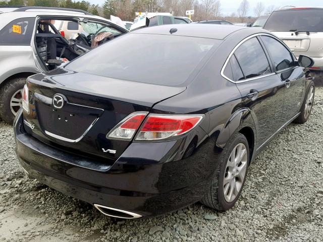 1YVHP82B795M03138 - 2009 MAZDA 6 S BLACK photo 4