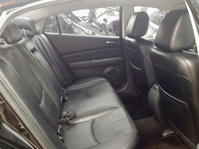 1YVHP82B795M03138 - 2009 MAZDA 6 S BLACK photo 6