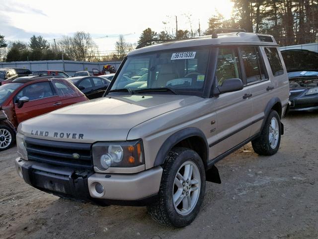 SALTW16473A799780 - 2003 LAND ROVER DISCOVERY BEIGE photo 2