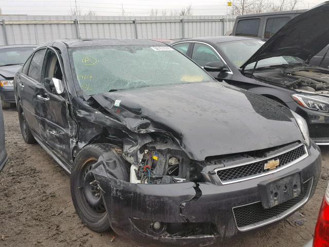 2G1WC5E39C1108765 - 2012 CHEVROLET IMPALA LTZ BLACK photo 1