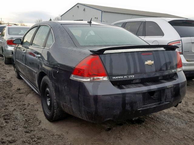 2G1WC5E39C1108765 - 2012 CHEVROLET IMPALA LTZ BLACK photo 3