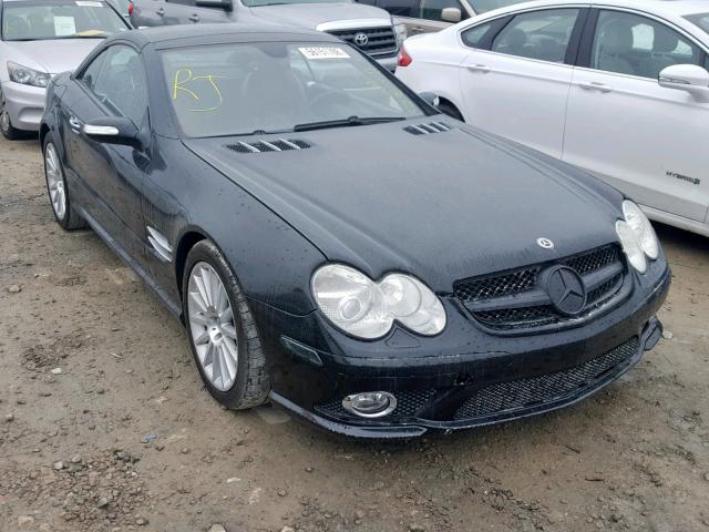 WDBSK71FX8F141390 - 2008 MERCEDES-BENZ SL 550 BLACK photo 1