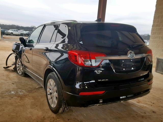 LRBFXBSA8HD008387 - 2017 BUICK ENVISION E BLACK photo 3