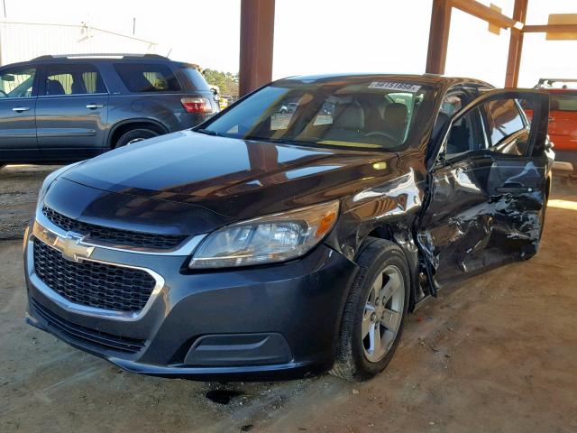 1G11B5SLXFF187815 - 2015 CHEVROLET MALIBU LS GRAY photo 2