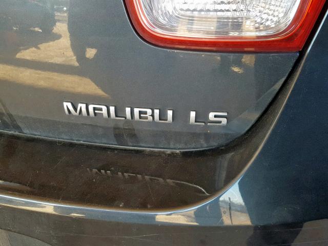 1G11B5SLXFF187815 - 2015 CHEVROLET MALIBU LS GRAY photo 9