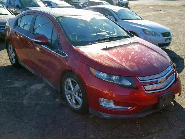 1G1RH6E43CU120735 - 2012 CHEVROLET VOLT RED photo 1