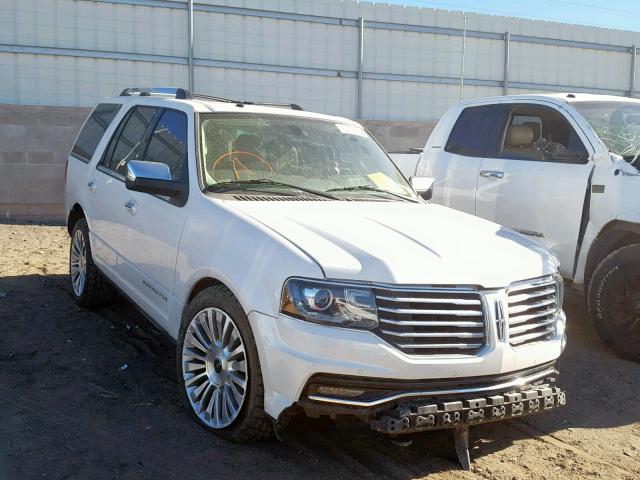 5LMJJ2JT7FEJ10828 - 2015 LINCOLN NAVIGATOR 白色 照片 1