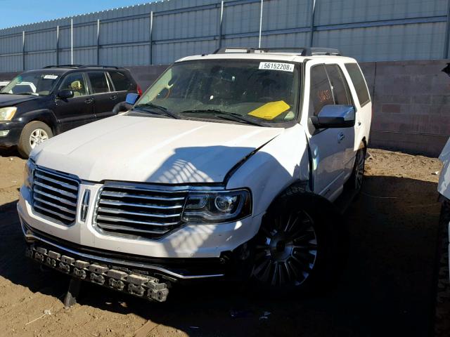 5LMJJ2JT7FEJ10828 - 2015 LINCOLN NAVIGATOR 白色 照片 2