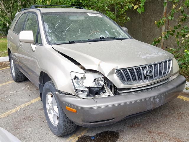 JTJHF10U330315676 - 2003 LEXUS RX 300 GOLD photo 1