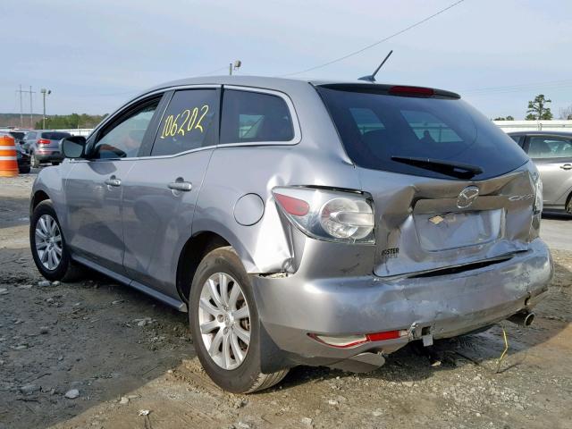 JM3ER2C57B0398820 - 2011 MAZDA CX-7 SILVER photo 3