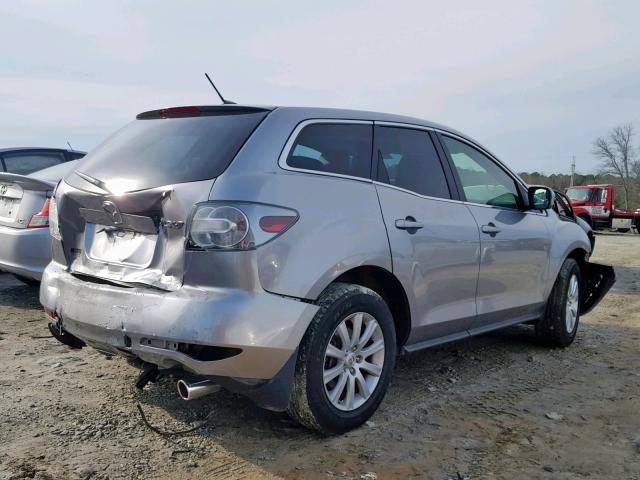 JM3ER2C57B0398820 - 2011 MAZDA CX-7 SILVER photo 4