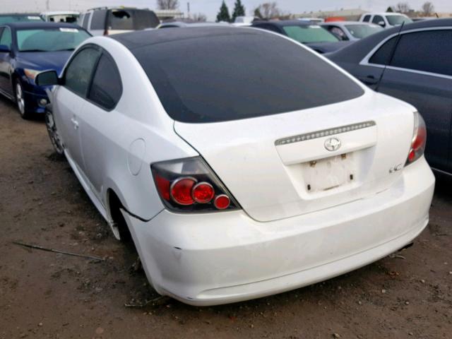 JTKDE167080261968 - 2008 TOYOTA SCION TC 白色 照片 3