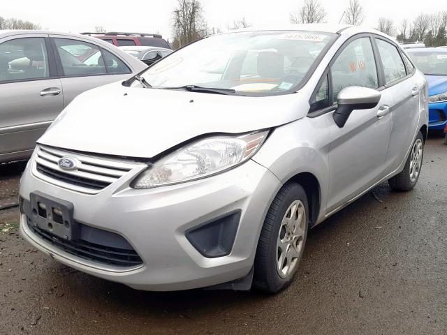 3FADP4AJ4BM239374 - 2011 FORD FIESTA S SILVER photo 2