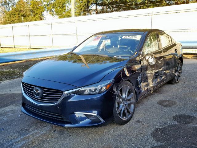 JM1GL1W57H1133875 - 2017 MAZDA 6 GRAND TO BLUE photo 2