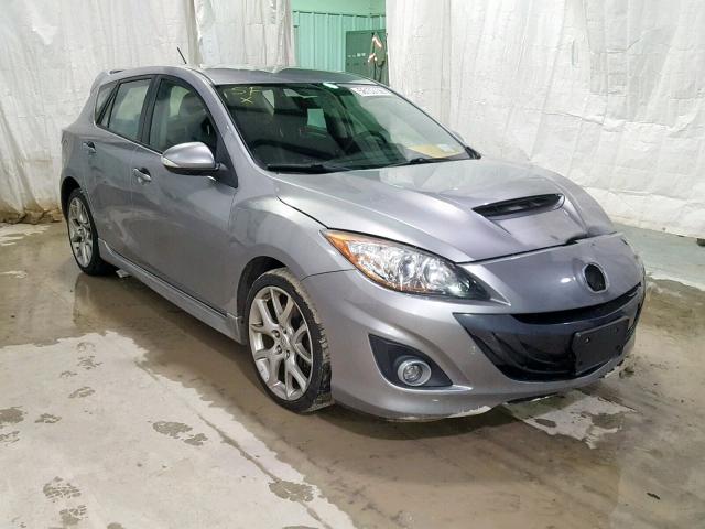 JM1BL1H48A1201766 - 2010 MAZDA SPEED 3 GRAY photo 1