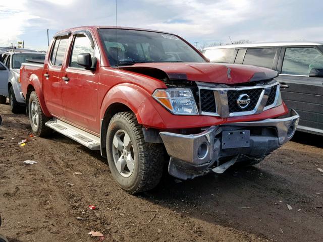 1N6AD07W95C433838 - 2005 NISSAN FRONTIER C MAROON photo 1