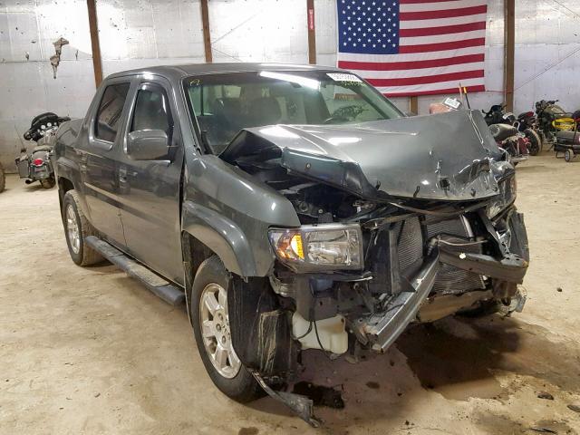 2HJYK16508H501348 - 2008 HONDA RIDGELINE GRAY photo 1